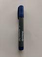 MARCADOR PERMANENTE PELIKAN 710 AZUL DESECHABLE  PTA BISELADA
