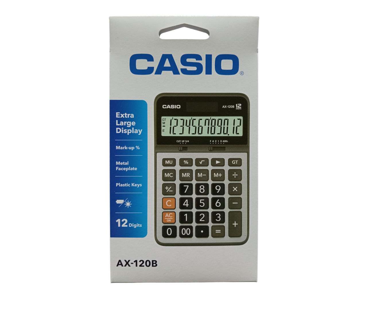CALCULADORA CASIO AX-120B