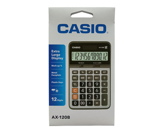 CALCULADORA CASIO AX-120B