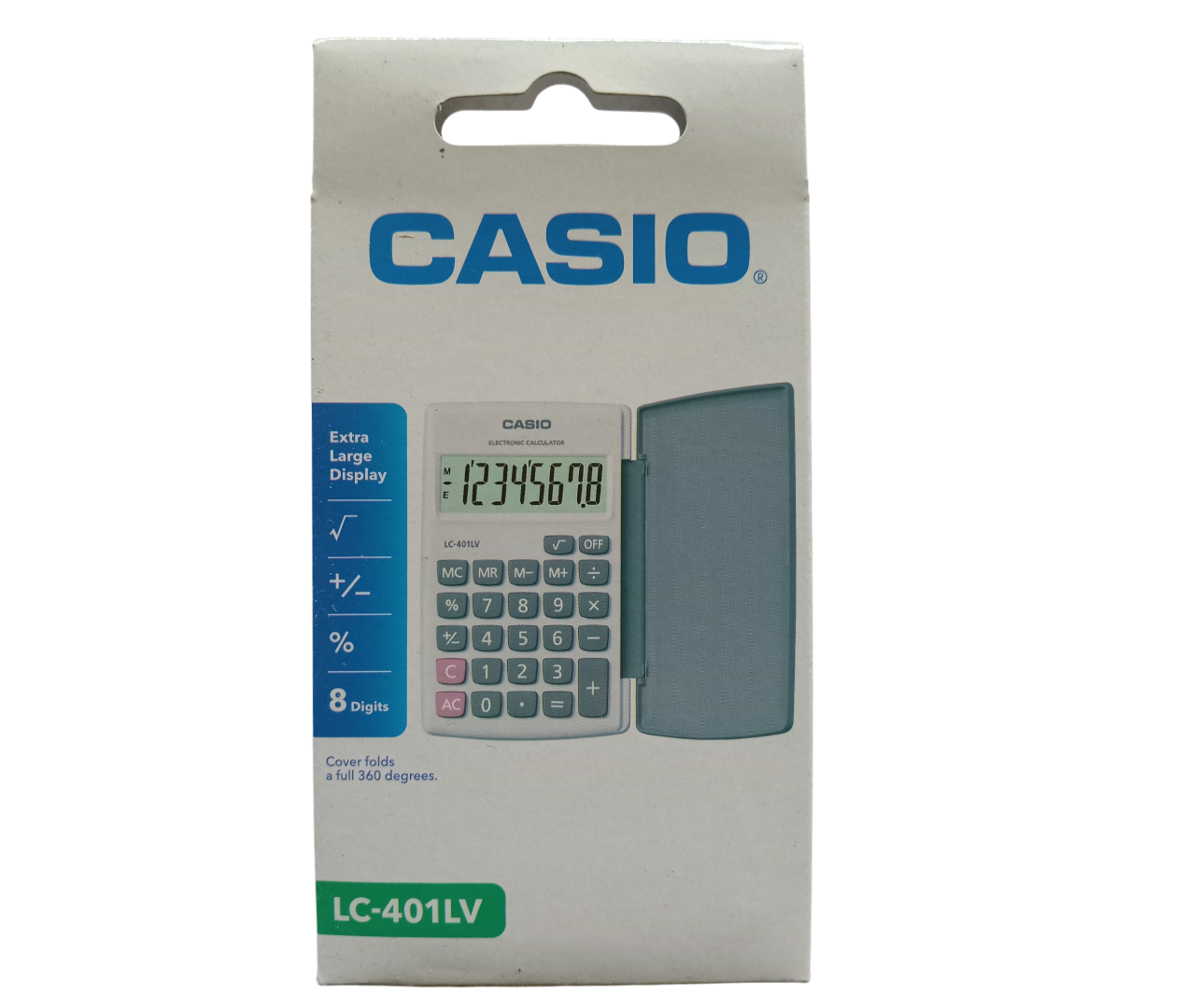 CALCULADORA CASIO LC-401LV-WE/BOLSILLO