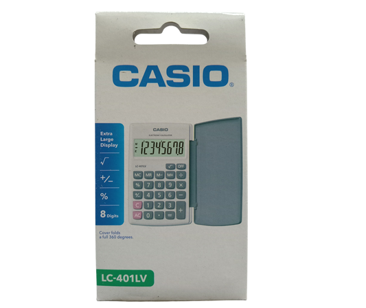 CALCULADORA CASIO LC-401LV-WE/BOLSILLO