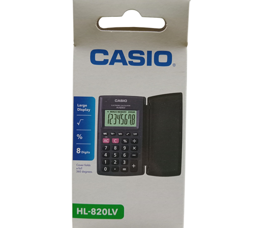 CALCULADORA CASIO HL-820LV/BOLSILLO
