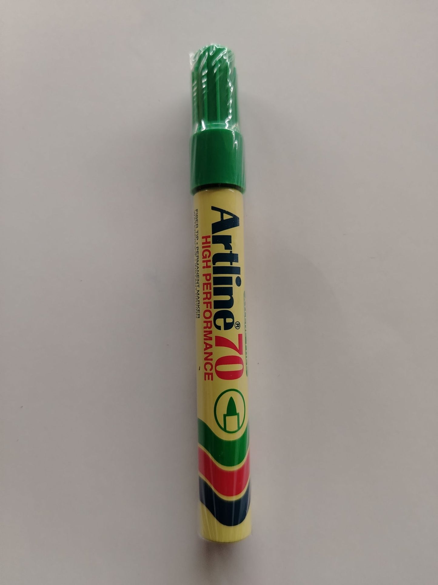 MARCADOR PERMANENTE ARTLINE 70 VERDE RECARGABLE PTA BALA
