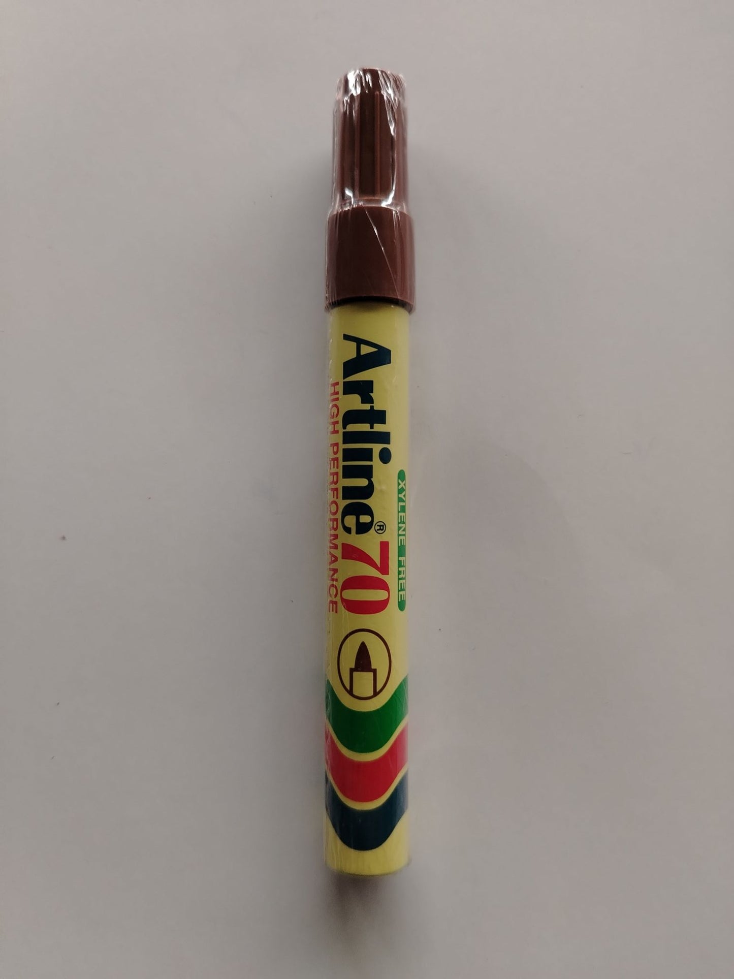 MARCADOR PERMANENTE ARTLINE 70 CAFE RECARGABLE PTA BALA