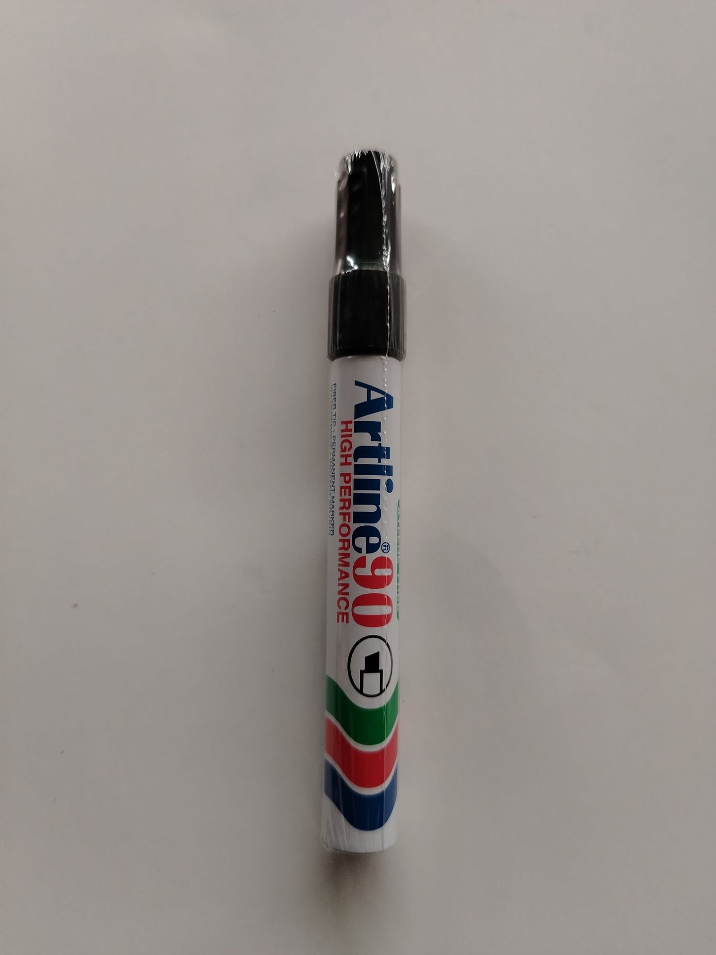 MARCADOR PERMANENTE ARTLINE 90 NEGRO RECARGABLE PTA BISELADA