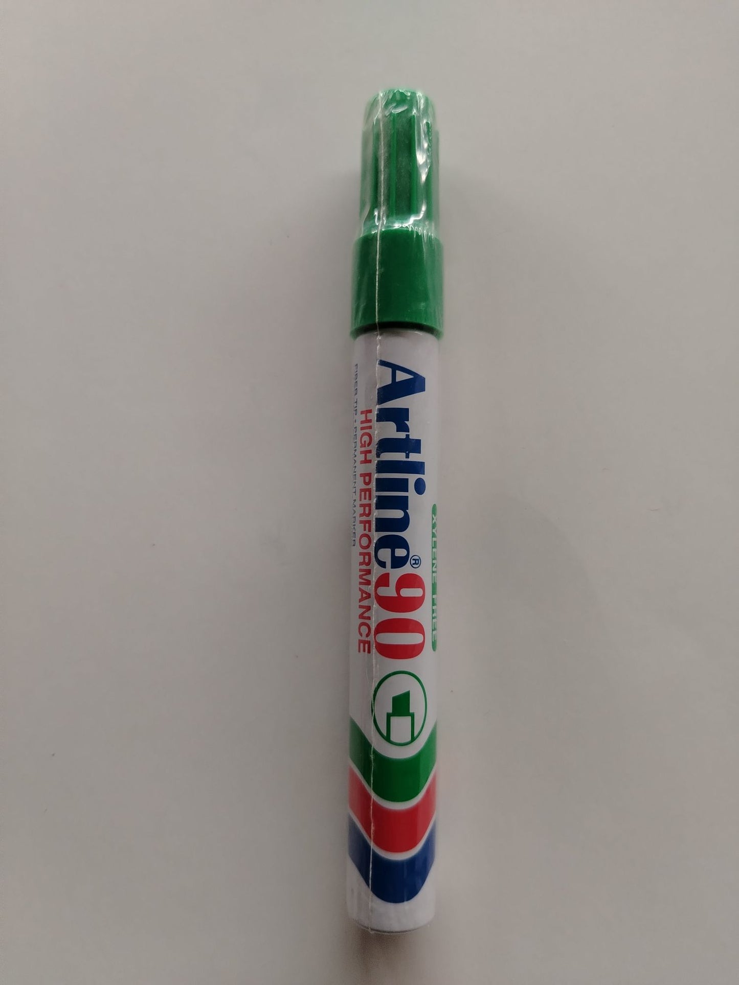 MARCADOR PERMANENTE ARTLINE 90 VERDE RECARGABLE PTA BISELADA