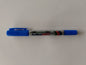 MARCADOR PERMANENTE ARTLINE 041T AZUL DESECHABLE DOBLE PTA FINO