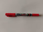 MARCADOR PERMANENTE ARTLINE 041T ROJO DESECHABLE DOBLE PTA FINO