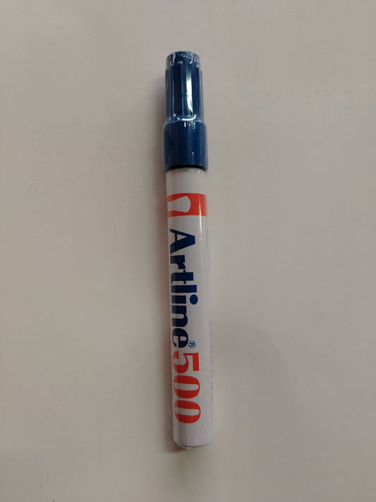 MARCADOR PIZARRA ARTLINE 500 AZUL RECARGABLE PTA BALA