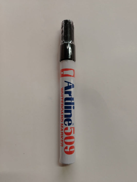 MARCADOR PIZARRA ARTLINE 509 NEGRO RECARGABLE PTA BISELADA
