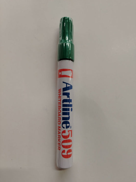MARCADOR PIZARRA ARTLINE 509 VERDE RECARGABLE PTA BISELADA