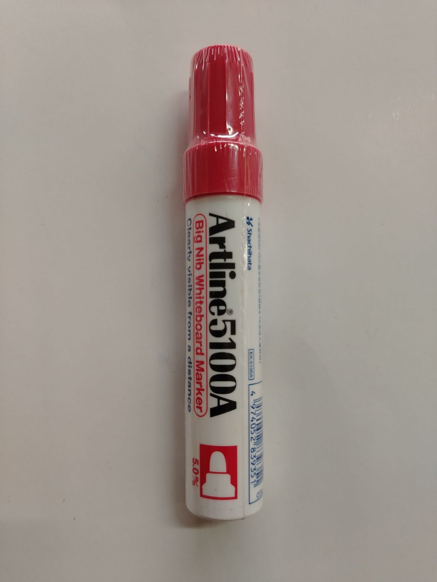 MARCADOR PIZARRA ARTLINE 5100A ROJO RECARGABLE PTA BALA GRUESA
