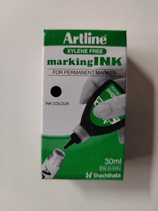 TINTA ARTLINE P/MARCADOR PERM NEGRO 30ML