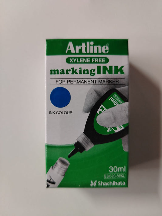 TINTA ARTLINE P/MARCADOR PERM AZUL 30ML