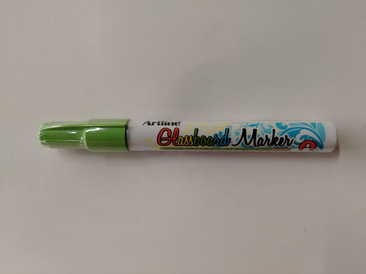 MARCADOR VIDRIO ARTLINE VERDE PTA BALA
