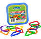 DIDACTICO ESLABONES TIPO ARGOLLAS EN FORMA GEOM EVAFLEX