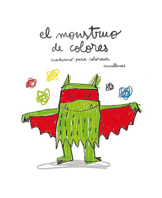 LIBRO PARA COLOREAR EL MONSTRUO DE COLORES