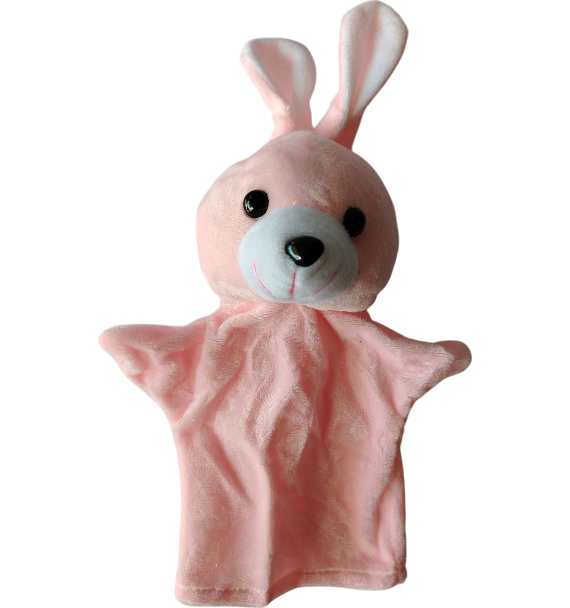 JUEGO TITERE ANIMALES DE MANO TELA ECO