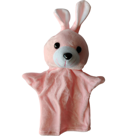 JUEGO TITERE ANIMALES DE MANO TELA ECO