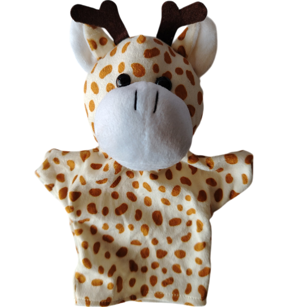 JUEGO TITERE ANIMALES DE MANO TELA ECO