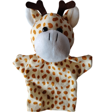 JUEGO TITERE ANIMALES DE MANO TELA ECO