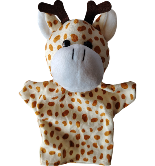 JUEGO TITERE ANIMALES DE MANO TELA ECO