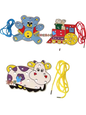 JUEGO ANIMAL DE MADERA PARA ENHEBRADO ANCHO OHYE DD1292