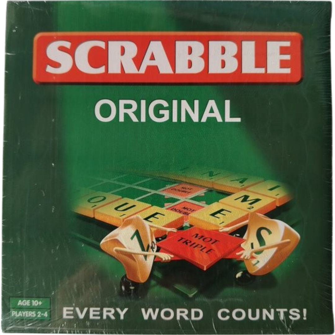 JUEGO DE MESA ESTILO SCRABBLE. 18X18CM