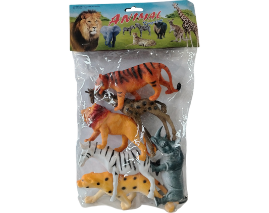 JUEGO SET ANIMALES SALVAJES ANIMAL KINGOOM