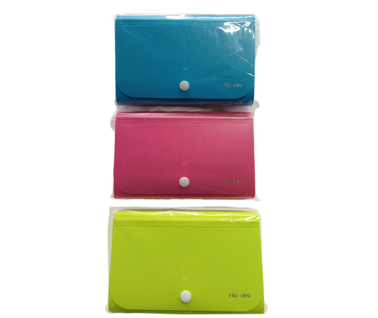 CARPETA EXPANDIBLE CON BROCHE PLAST MINI
