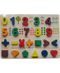 DIDACTICO ENSARTE DE LETRAS, NUMEROS Y FORMAS INGLES