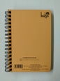 LIBRETA RESORTES KRAFT BUHO 80 HOJAS (10 X14 CM)