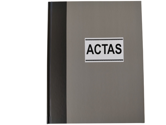 LIBRO ACTAS/100F