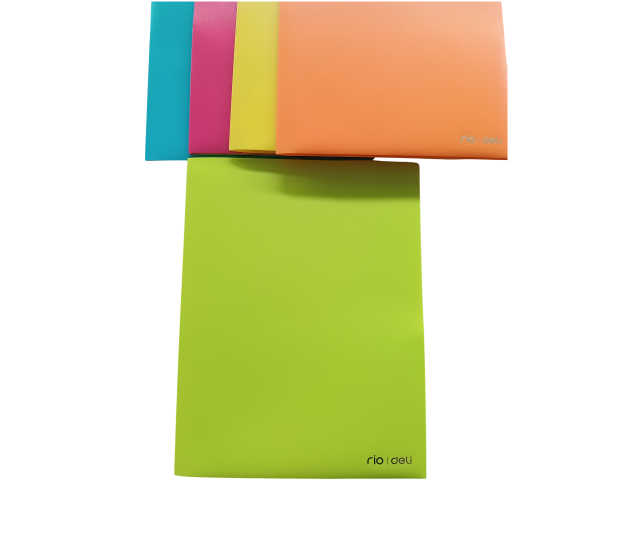 FOLDER PLAST NEON SURTIDO A4 DELI