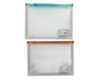 SOBRE PLASTICO ZIPER NEON MEDIA CARTA (PAQ 8 U)