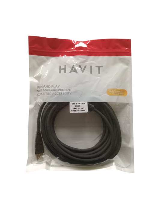 CABLE HDMI / HDMI 5 METROS HAVIT