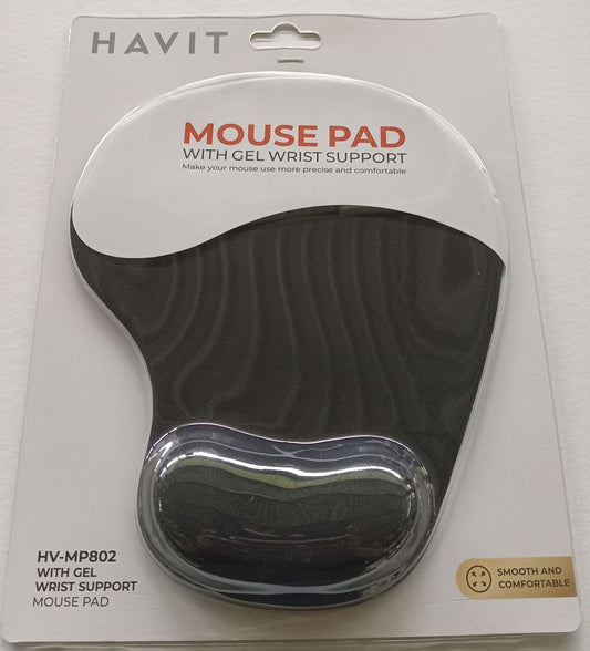 MOUSE PAD GEL HAVIT  NEGRO (HV-MP 802)