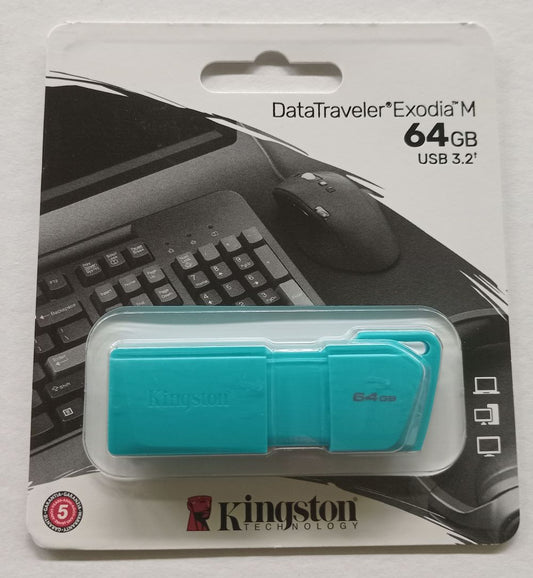 LLAVE MAYA KINGSTON 64GB USB3.0 DT EXODIA CELESTE