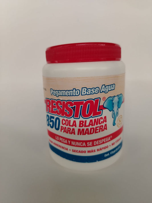 GOMA (COLA) BLANCA RESISTOL 1/8 GL
