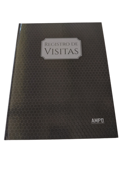 LIBRO AMPO REGISTRO VISITA 100F