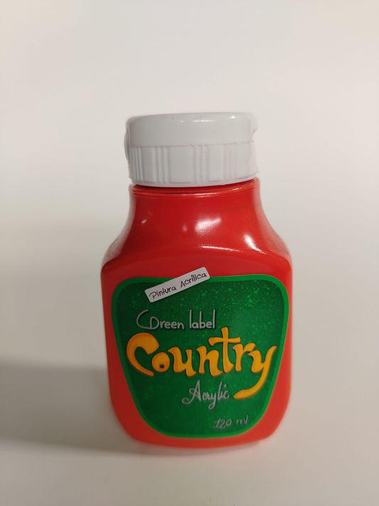 PINTURA COUNTRY NARANJA 110 120ML