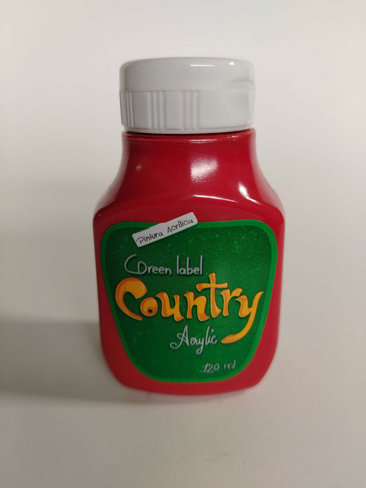 PINTURA COUNTRY ROJO COUNTRY 138 120 ML