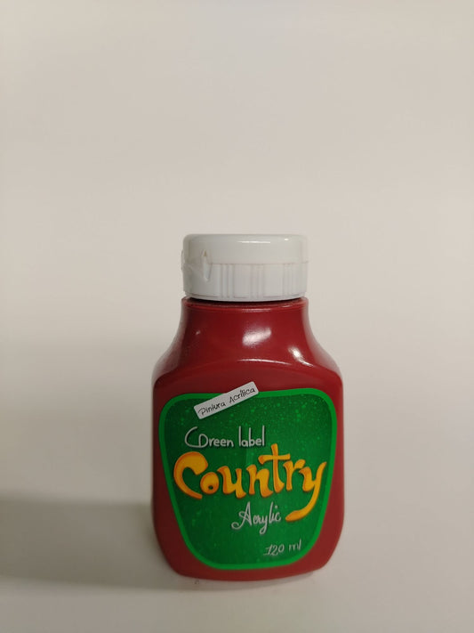 PINTURA COUNTRY ROJO INDIO 120 ML