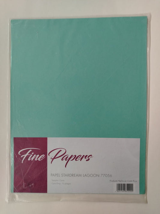 PAPEL STARDREAM LAGOON 120G T/CARTA PAQ10s