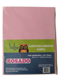 CARTULINA BRISTOL BUHO T/C ROSADO 100s