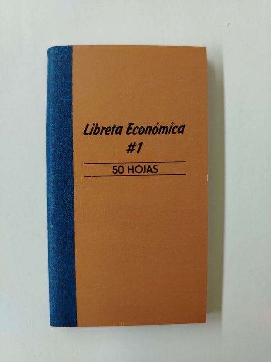 LIBRETA BUHO ECON #1 50H (6 X 11 CM)