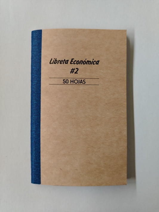 LIBRETA BUHO ECON #2 50 HOJAS (9 X 14 CM)