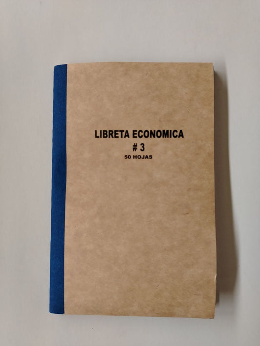 LIBRETA BUHO ECON #3  50 HOJAS (10 X 15 CM)
