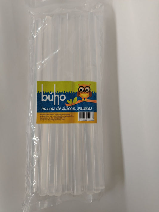 BARRA SILICON GRUESA BUHO (PAQ 28 UND)