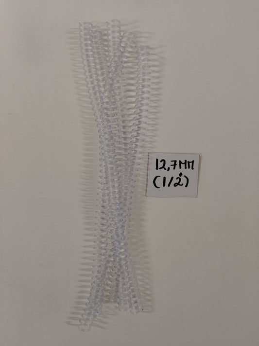 RESORTE TRANSPARENTE ESPIRAL 12,7 mm (1/2") und